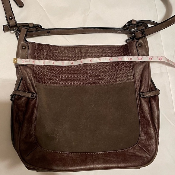 Moda Luxe brown shoulder purse - Picture 7 of 11